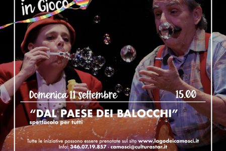 DAL PAESE DEI BALOCCHI – spettacolo per tutti