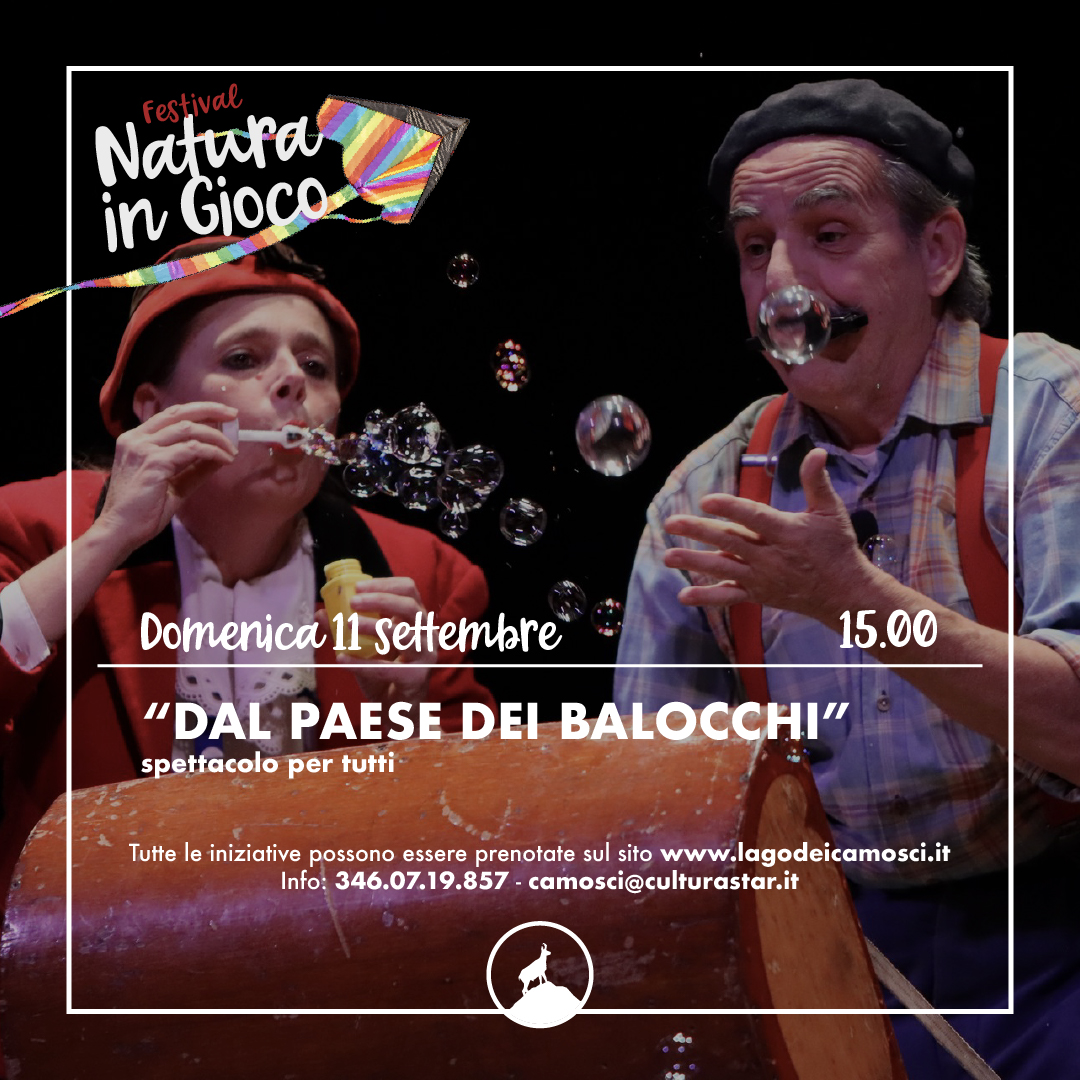 DAL PAESE DEI BALOCCHI – spettacolo per tutti